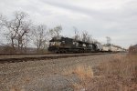 NS 4268 and 1842 on the point of train 29G